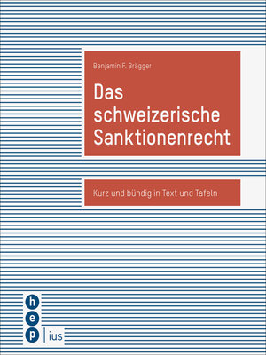 cover image of Das schweizerische Sanktionenrecht